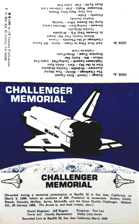 Challenger Memorial : Free Download, Borrow, and Streaming : Internet ...