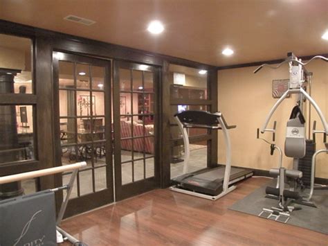 Basement #1 - Traditional - Home Gym - cincinnati - by ReMarkable ...