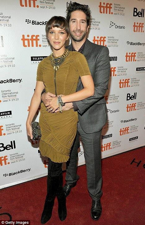 David Schwimmer secretly married British girlfriend Zoe Buckman in June ...