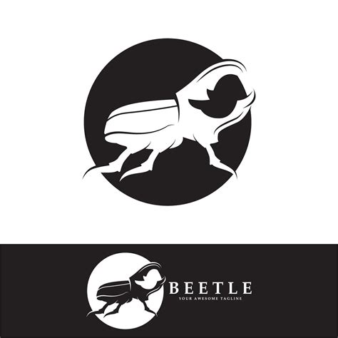 beetle logo vector icon illustration design 35554438 Vector Art at Vecteezy