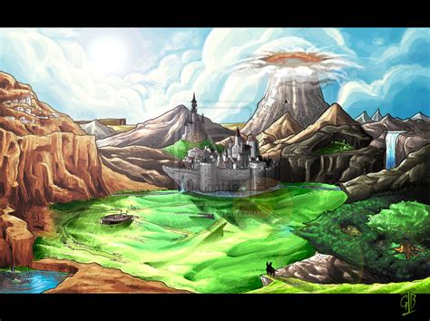 Zelda Fanart Spotlight - Hyrule -TLoZ Ocarina of Time - Zelda Dungeon