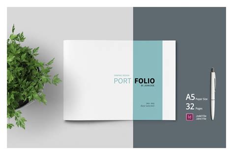 Graphic Design Portfolio Template | Brochure Templates ~ Creative Market