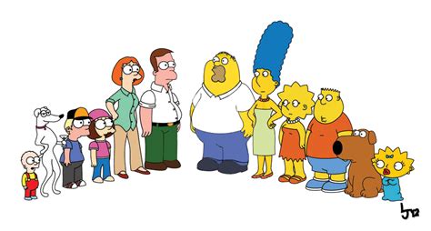 Sober in a Nightclub: Family Guy meets The Simpsons.