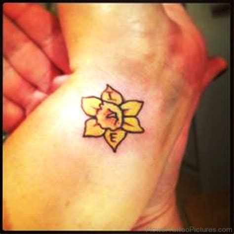 94 Dazzling Daffodil Flower Tattoos