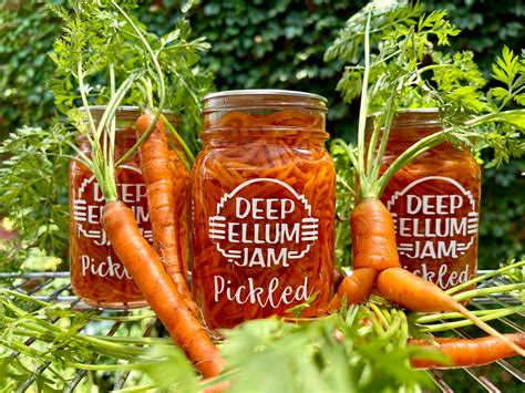 Pickled Ginger Carrots – Deep Ellum Jam