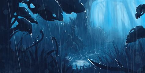 Anime Rain Scenery Wallpapers - Top Free Anime Rain Scenery Backgrounds ...