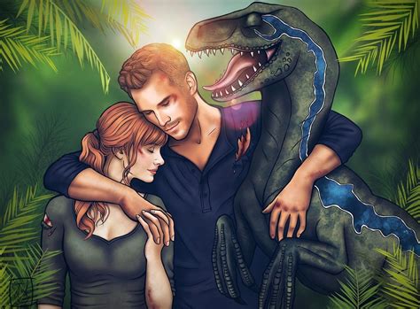 #clawen #jurassicworld #jurassicpark #raptorsquad #velociraptor #blue # ...