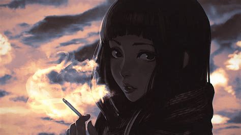 Anime Girl Smoking Wallpapers - Top Free Anime Girl Smoking Backgrounds ...