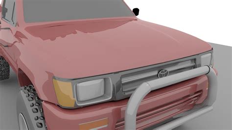 3D model PickUp Truck Maya Obj - TurboSquid 2078696