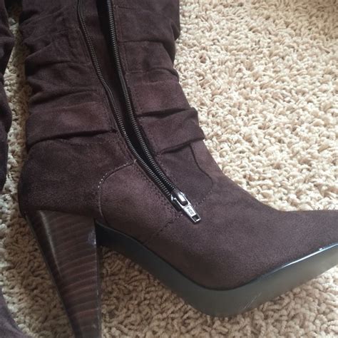 Diba | Shoes | Diba Suede Brown Boots | Poshmark