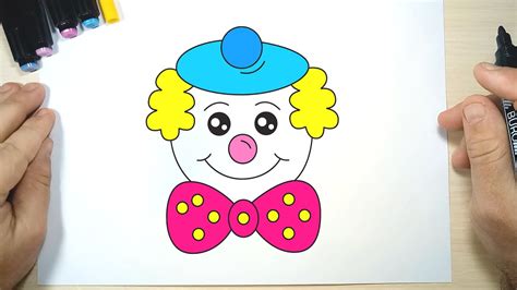 Clown Drawing For Kids