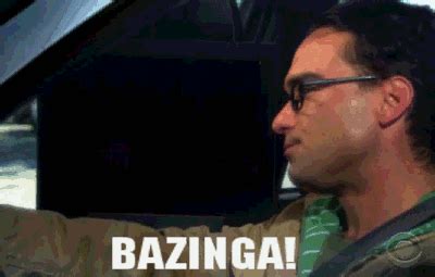 Bazinga gif - myteweekend