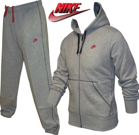 NEW MENS NIKE CTR Grey jog FLEECE jogging TrackSUIT S M L XL | eBay