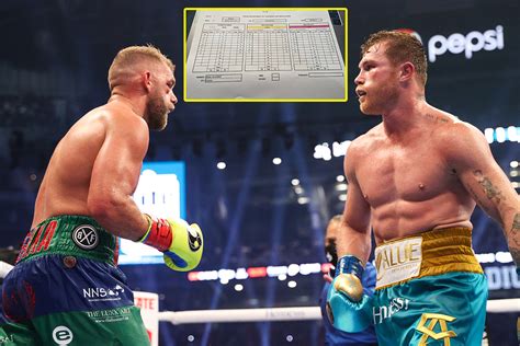 Canelo vs Billy Joe Saunders scorecards at time of stoppage reveal ...