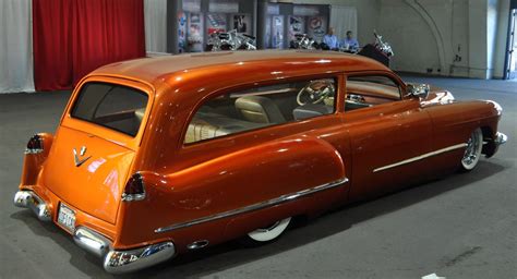 Just A Car Guy: 50's Cadillac station wagon custom at Goodguys