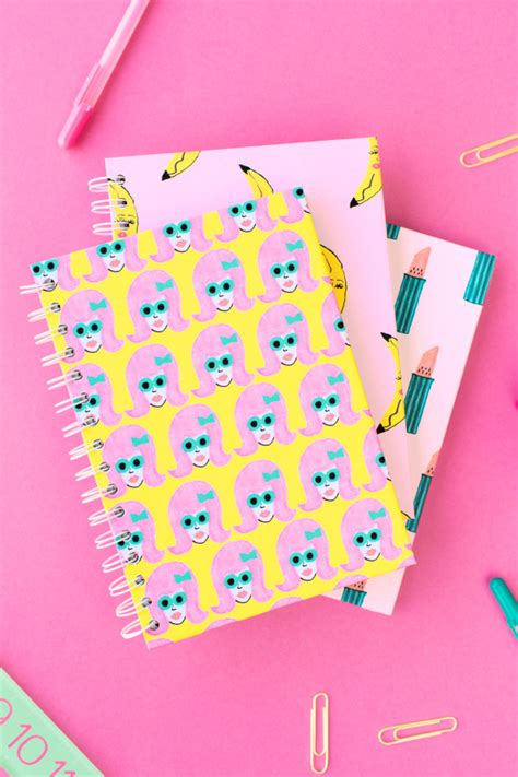 17 Gorgeous DIY Notebook Covers for School