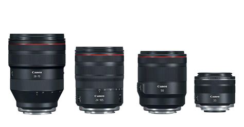 Canon Launches 4 New RF Lenses for Full-Frame Mirrorless!