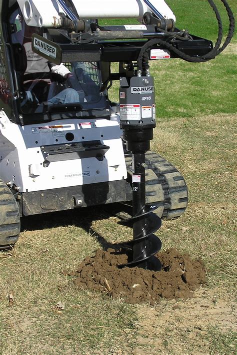 How to Buy an Auger Attachment for a Skid Steer or Track Loader