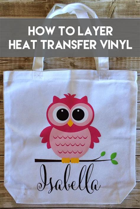 Layering heat transfer vinyl with your Silhouette Cameo or Cricut ...