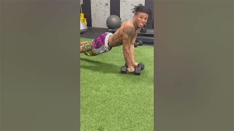 Nle Choppa Gym Workout #nlechoppa #shorts - YouTube