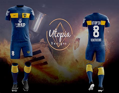 Uniforme de Fútbol Boca Juniors - Fabrica de Uniformes Deportivos ...