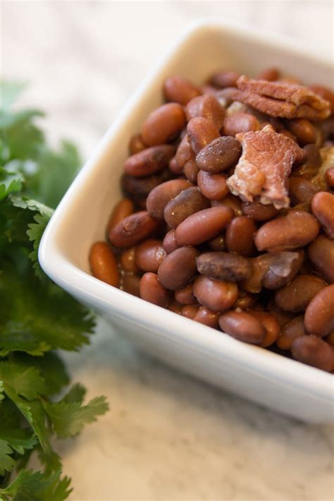 Easy Instant Pot Pinto Beans with Bacon - All My Good Things