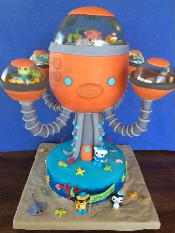 I like to Make Things: Katie's Octonauts Cake