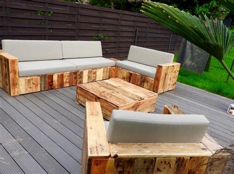 Beautiful Pallet Wood Patio Furniture | Pallet Ideas