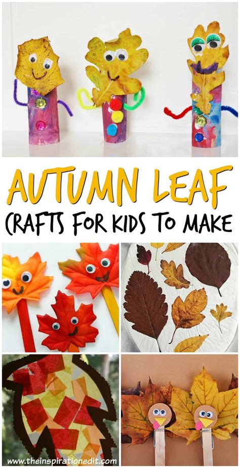 Leaf Autumn Crafts Kids Will Love · The Inspiration Edit