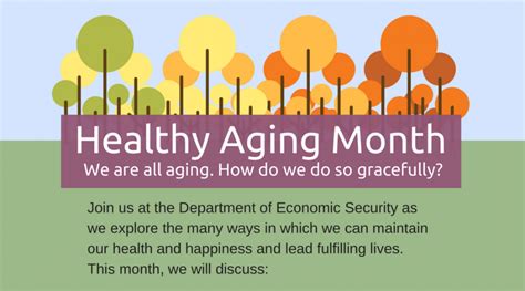 Healthy Aging Month | Arizona Department of Economic Security