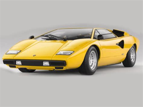 Kyosho | OUSIA Lamborghini Countach LP400 - Yellow • DiecastSociety.com