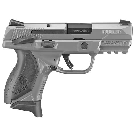 Ruger American Compact 9mm Gray Manual Safety · DK Firearms