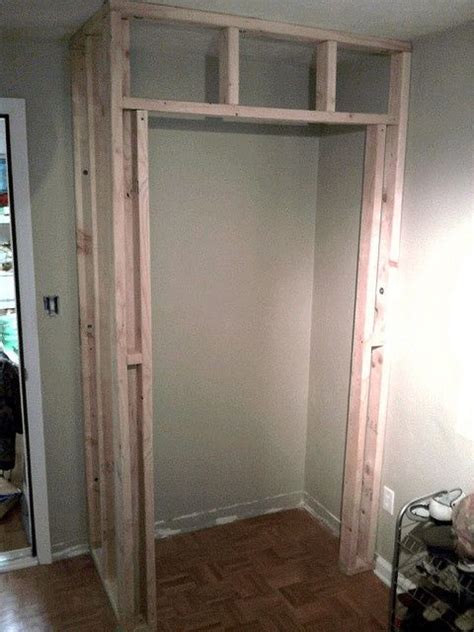 How To Frame A Closet Door - Rumah Melo