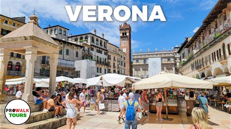 Verona, Italy Walking Tour - 4K UHD - with Captions - YouTube