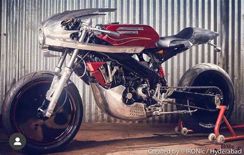 Bajaj Pulsar 200 NS Modified Into Modern Retro Cafe Racer