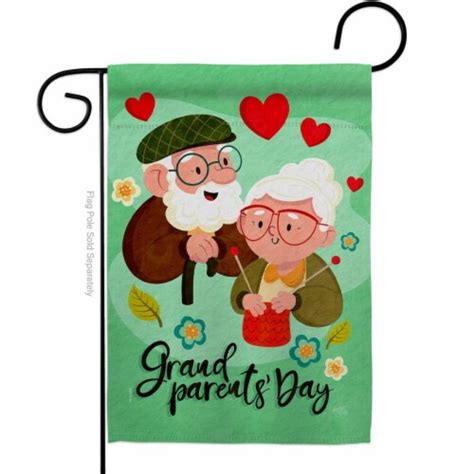 Breeze Decor G165226-BO Grandparents Day Family Grandparent 13 x 18.5 ...