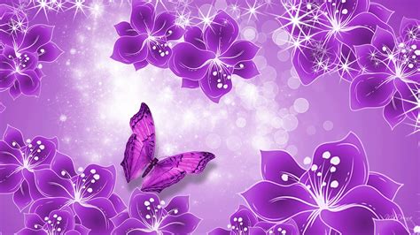 Purple Butterfly Background ·① WallpaperTag