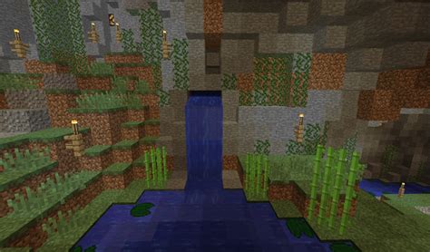 Waterfall Entrance Minecraft Map