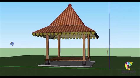 Gazebo Sketchup Model