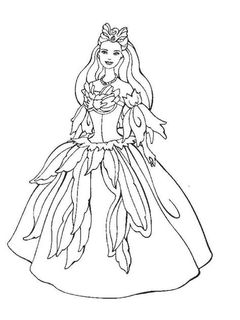 Barbie Princess coloring pages