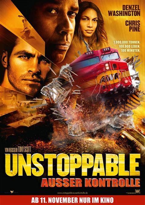 Unstoppable Movie Poster (#6 of 8) - IMP Awards