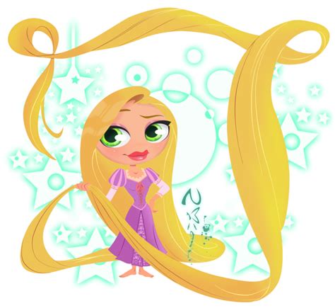 Rapunzel Chibi Version by Nippy13 | Cute Disney Art