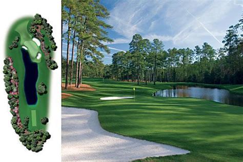 Hole 16 - Augusta National Golf Club - Augusta, Georgia