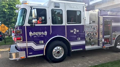 New, purple fire engine added to Martins Ferry streets | WTOV