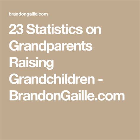 23 Statistics on Grandparents Raising Grandchildren | Grandparents ...