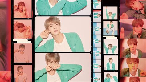 Aesthetic BTS Jin Desktop Wallpapers - Top Free Aesthetic BTS Jin ...