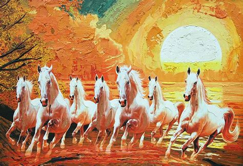 8 Horses Painting Feng Shui - Best Painting Collection