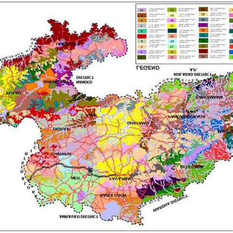 Location map of Yavatmal district, Maharashtra. | Download Scientific ...