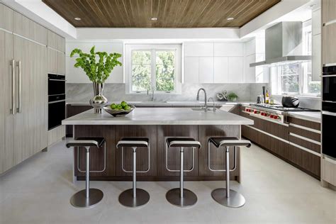 Modern Kitchen With High-Gloss Cabinetry | Bilotta Kitchen & Home