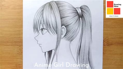 How to draw Anime Girl | What to Draw for Beginners | Beautiful girl ...